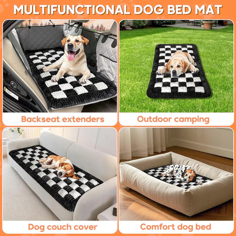 PawRide™ Premium Backseat Dog Bed Mat Protector