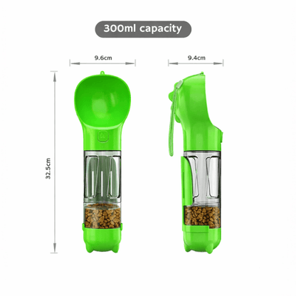 PawRide™ 4 IN 1 DOG FEEDER WATER BOTTLE