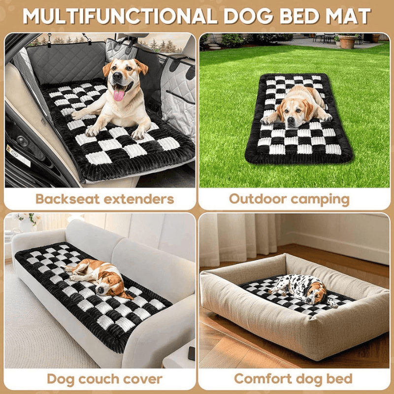 PawRide™ Premium Backseat Dog Bed Mat Protector