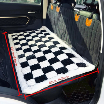 PawRide™ Premium Backseat Dog Bed Mat Protector