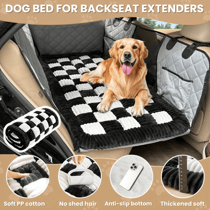 PawRide™ Premium Backseat Dog Bed Mat Protector